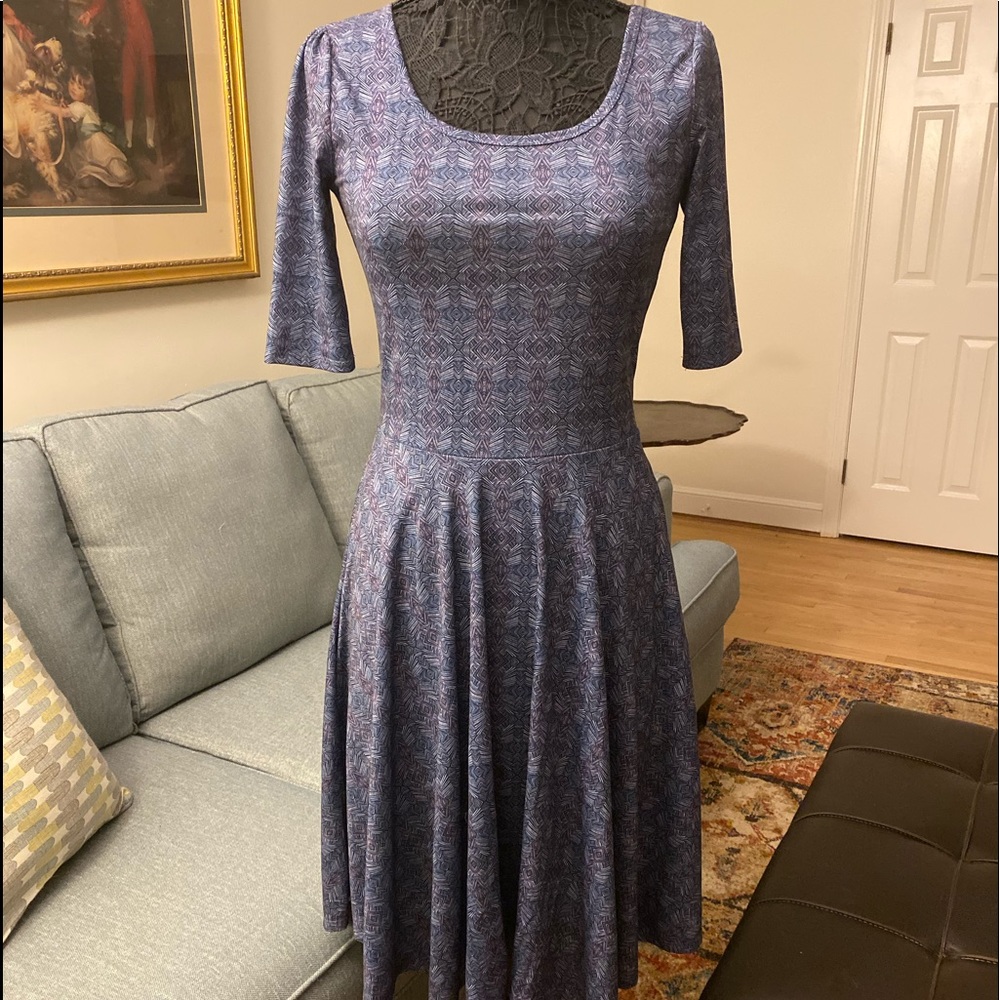 LuLaRoe Nicole Dress - Size S, NWOT